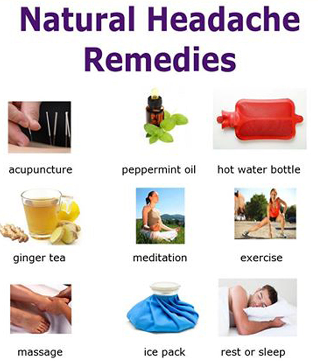 What are the Best All-Natural, Drug Free Remedies for Headaches